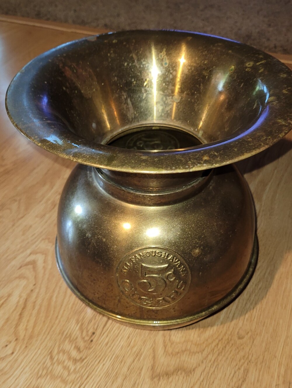 Vintage Havana Spittoon